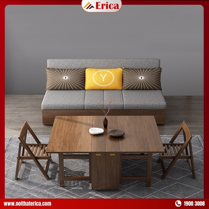 Bàn ghế sofa chung cư Erica EC5