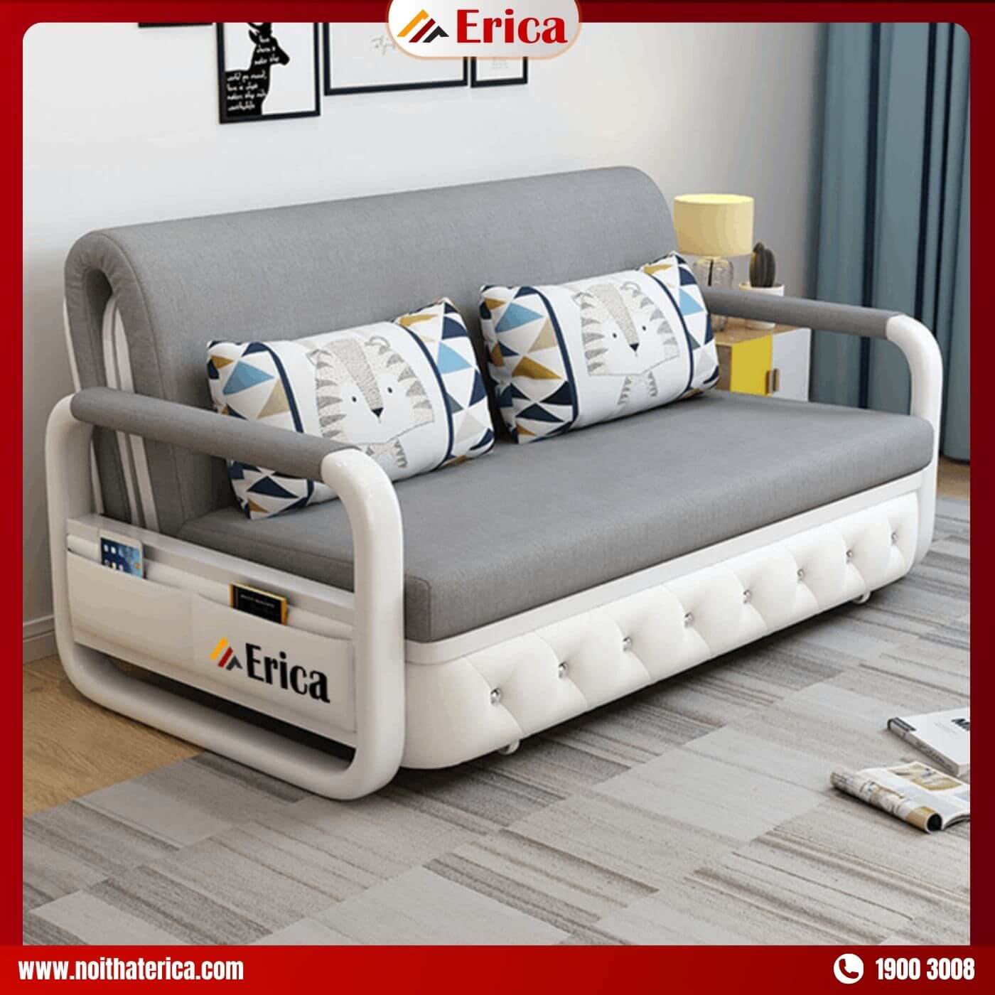 Sofa kiểu hàn quốc E8 cao cấp, sang trọng tại TPHCM và Hà Nội