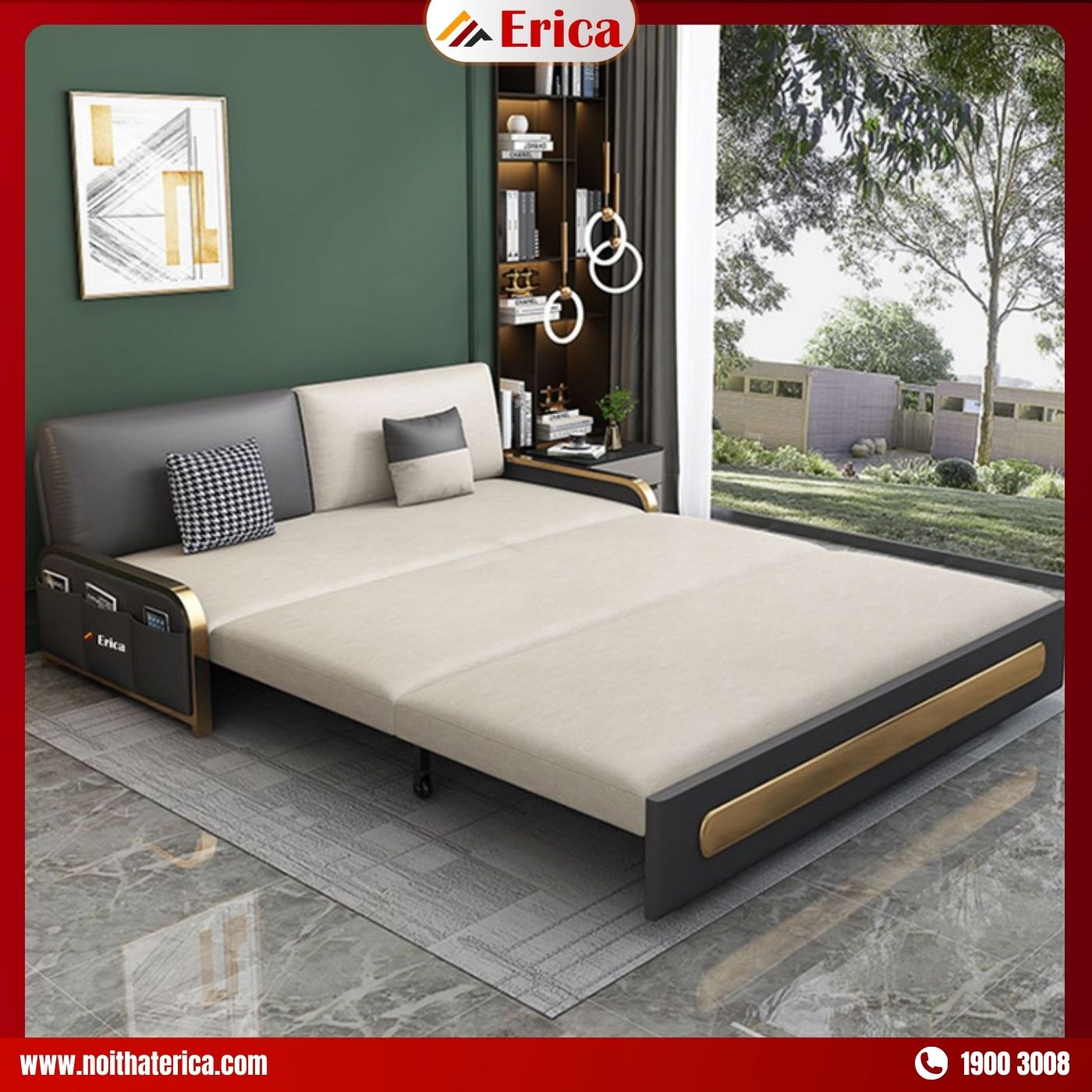 Ghế sofa Châu Âu Erica ED2