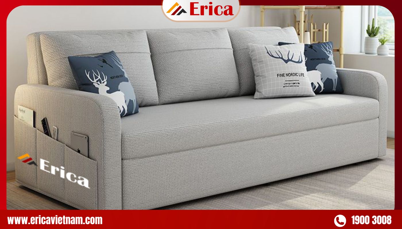 Ghế sofa văng dáng dài đơn nổi bật