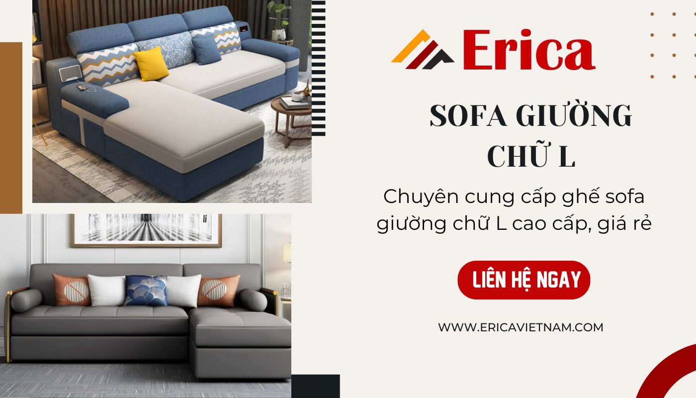 Mua sofa giường góc tại ERICA