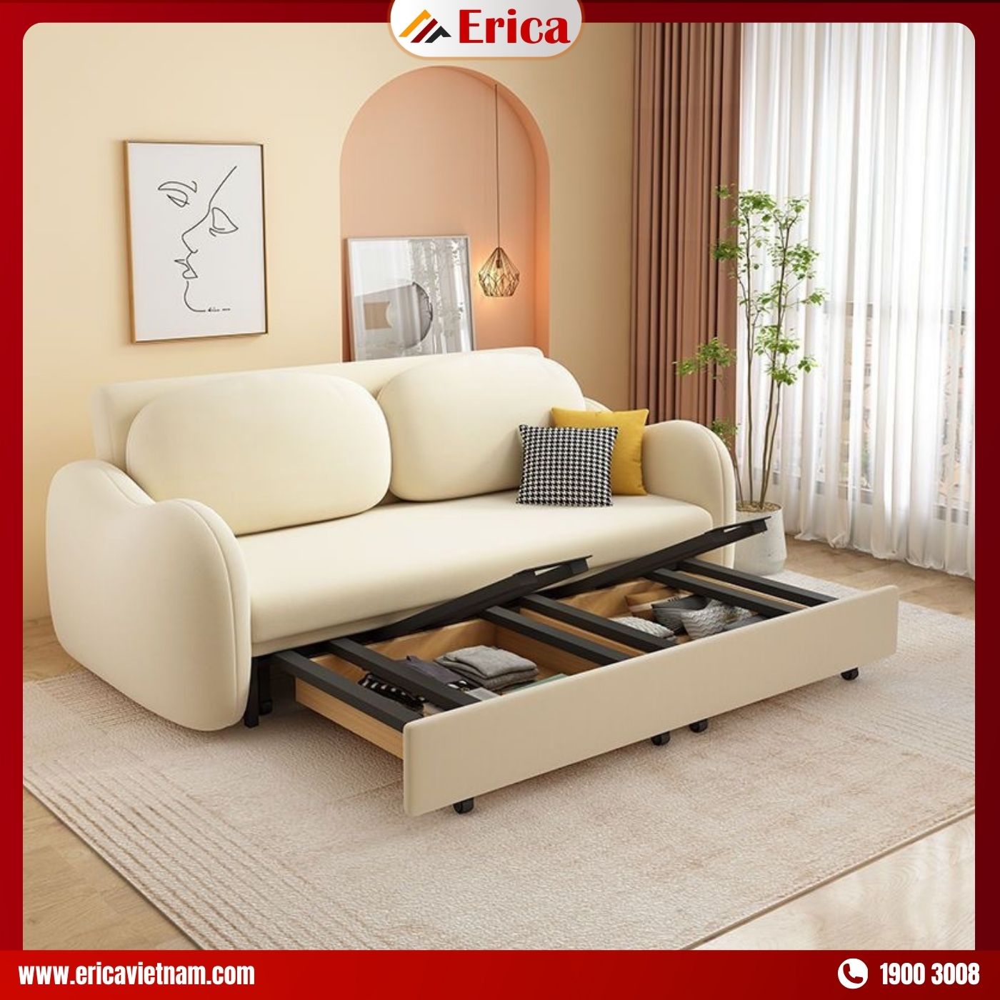 lưu ý khi Chọn mẫu sofa giường chất lượng