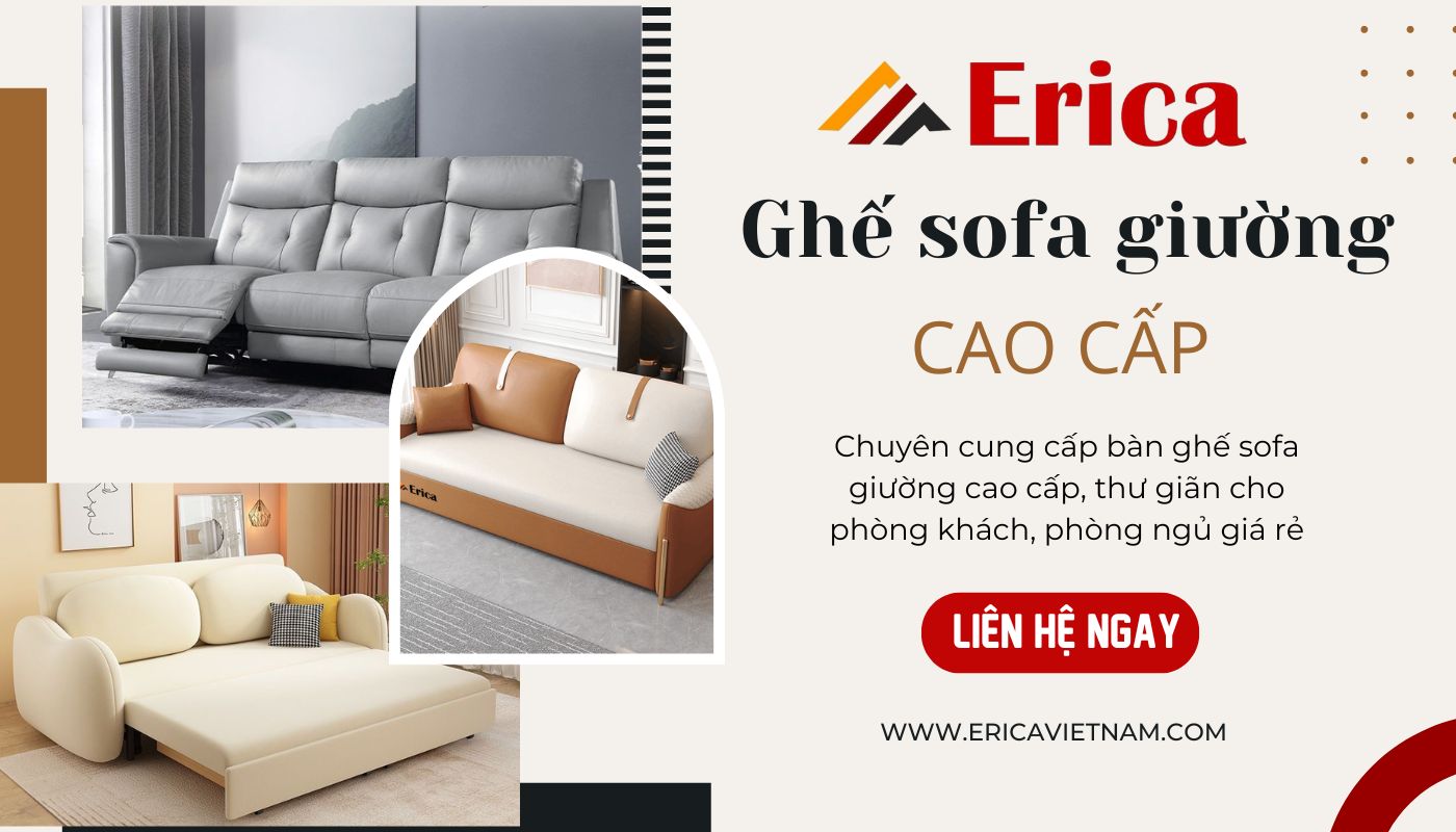 Nên mua sofa giường chất lượng ở đâu?