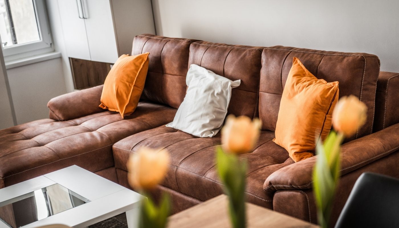 Sofa góc da giá rẻ