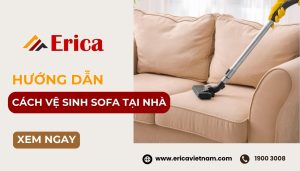 5 cách vệ sinh ghế sofa giường vải, nỉ, da sạch trong 30’