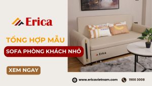 Mẫu ghế sofa phòng khách nhỏ gọn, mini giá rẻ tại TPHCM