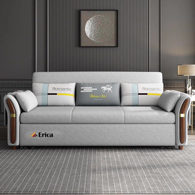 Sofa giường ERICA EG2 Màu ghi nhạt