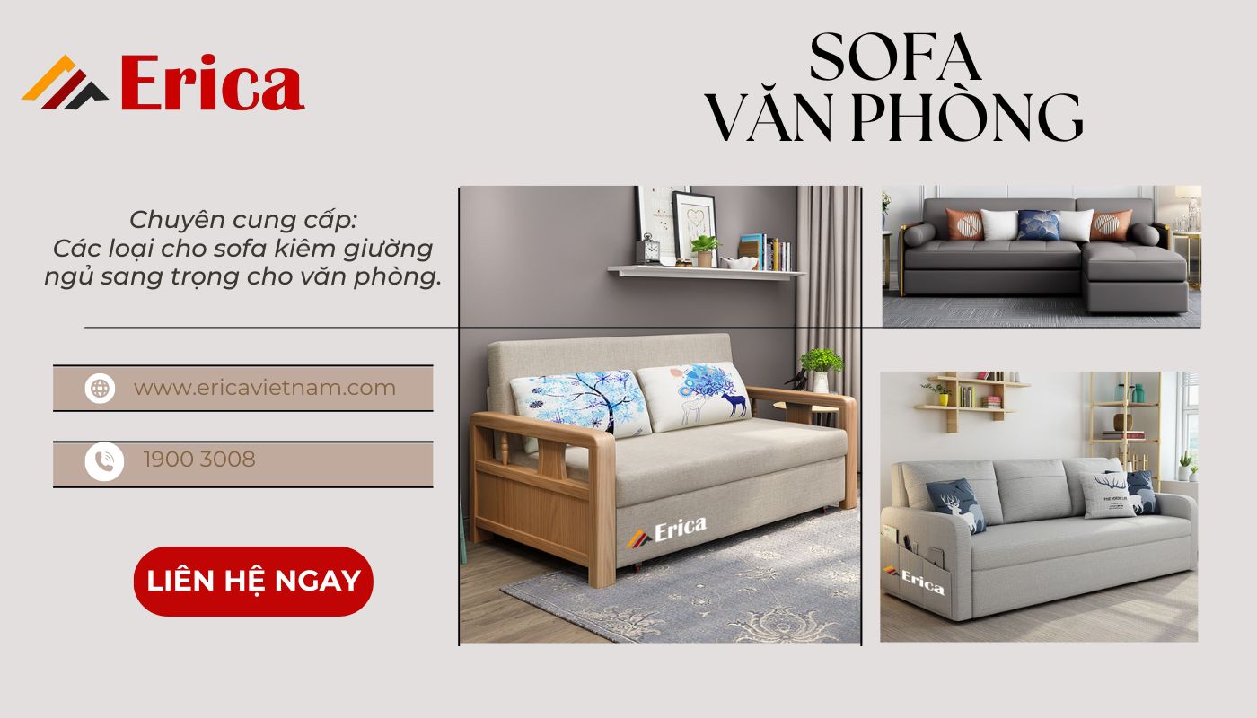 Mua Sofa văng phòng cao cấp tại ERICA