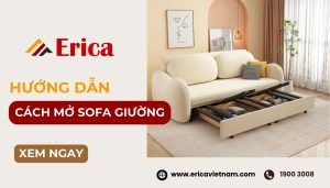 Hướng dẫn chi tiết cách mở ghế sofa giường vừa mới mua