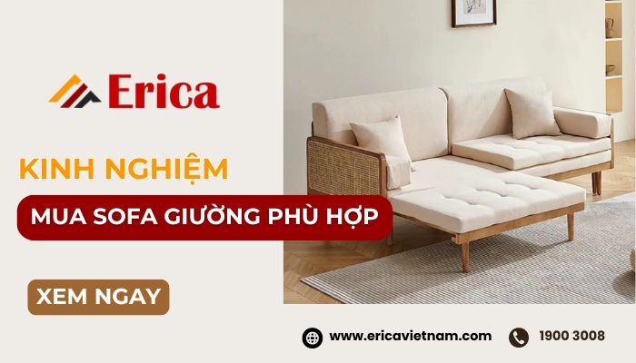 Hướng dẫn cách mua sofa bed phù hợp