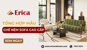 Mẫu sofa nệm giá rẻ, đệm sofa cao su cao cấp cho phòng khách