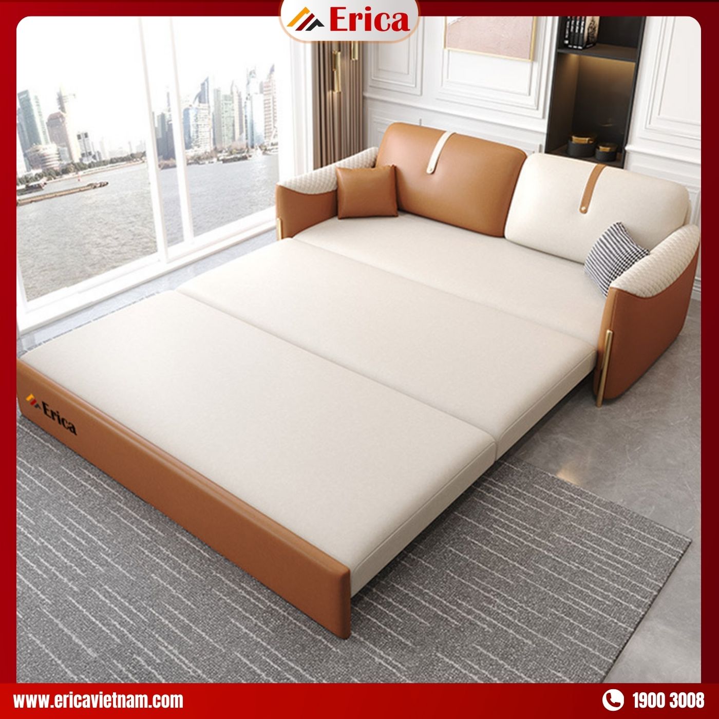 Ghế sofa bed ED5 tiện nghi cho không gian nhỏ