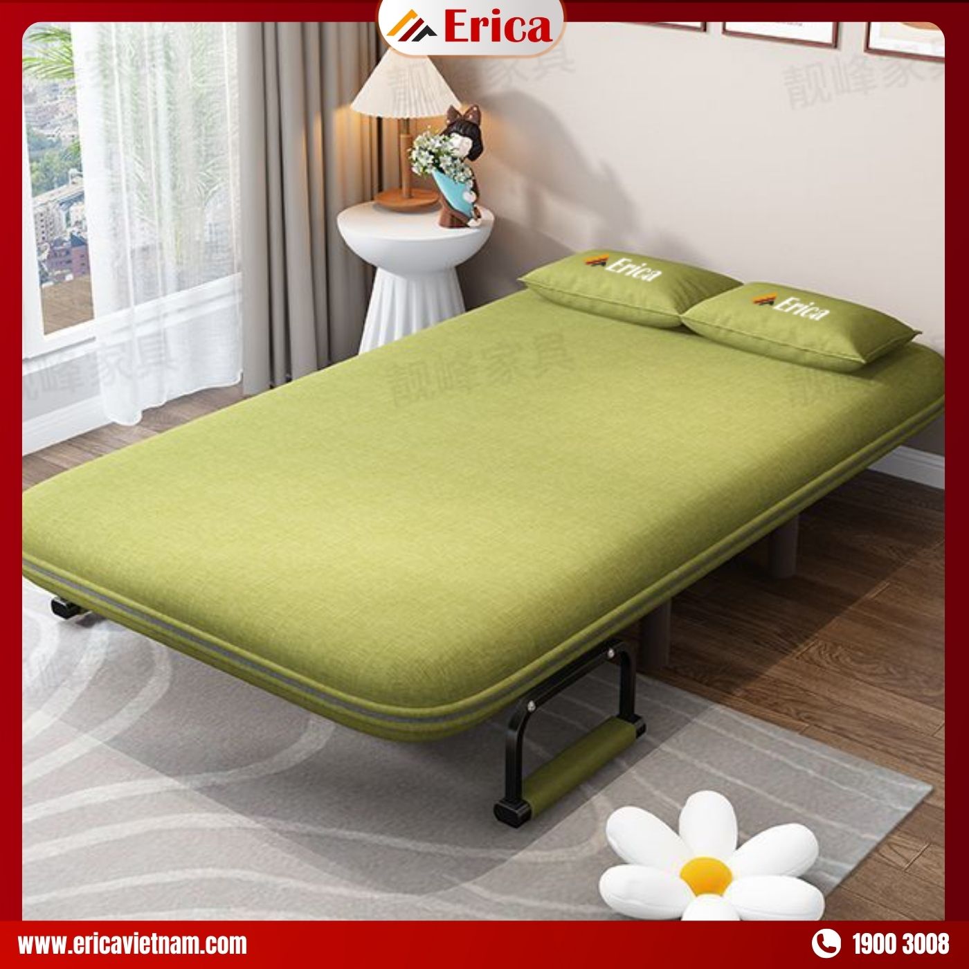 Sofa bed 1m2 Erica M6 cao cấp, giá rẻ