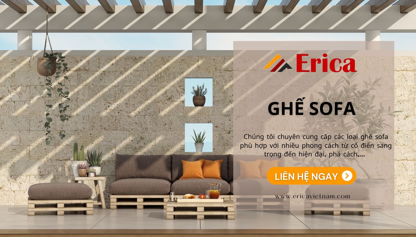 Mua sofa giá rẻ, uy tín tại Erica