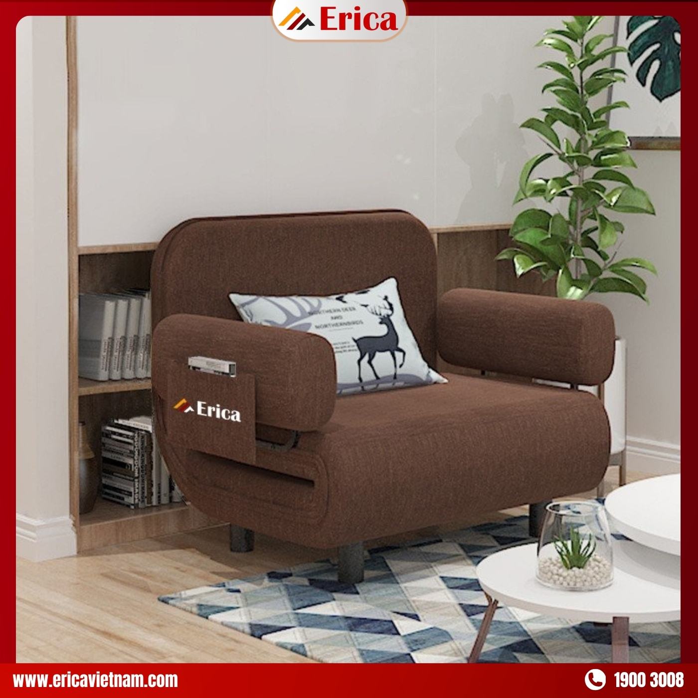 Ghế sofa gấp đa năng 2 trong 1