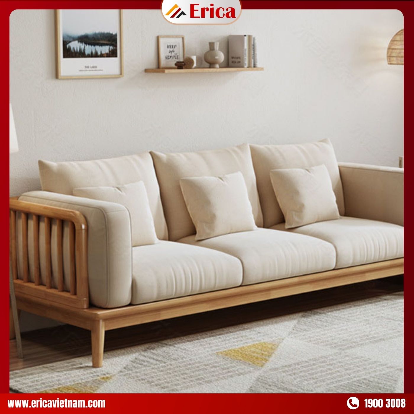 Ghế sofa phong cách Ý cho nhà 15m2