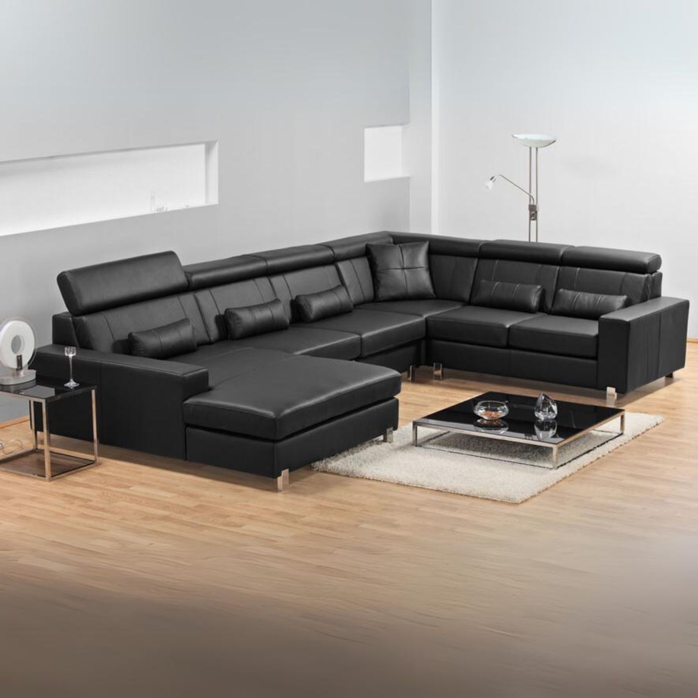 sofa góc chữ u sang trọng