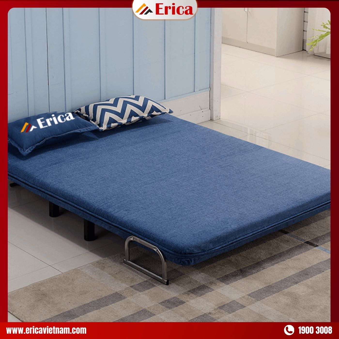 Sofa giường gấp gọn cho sân vườn