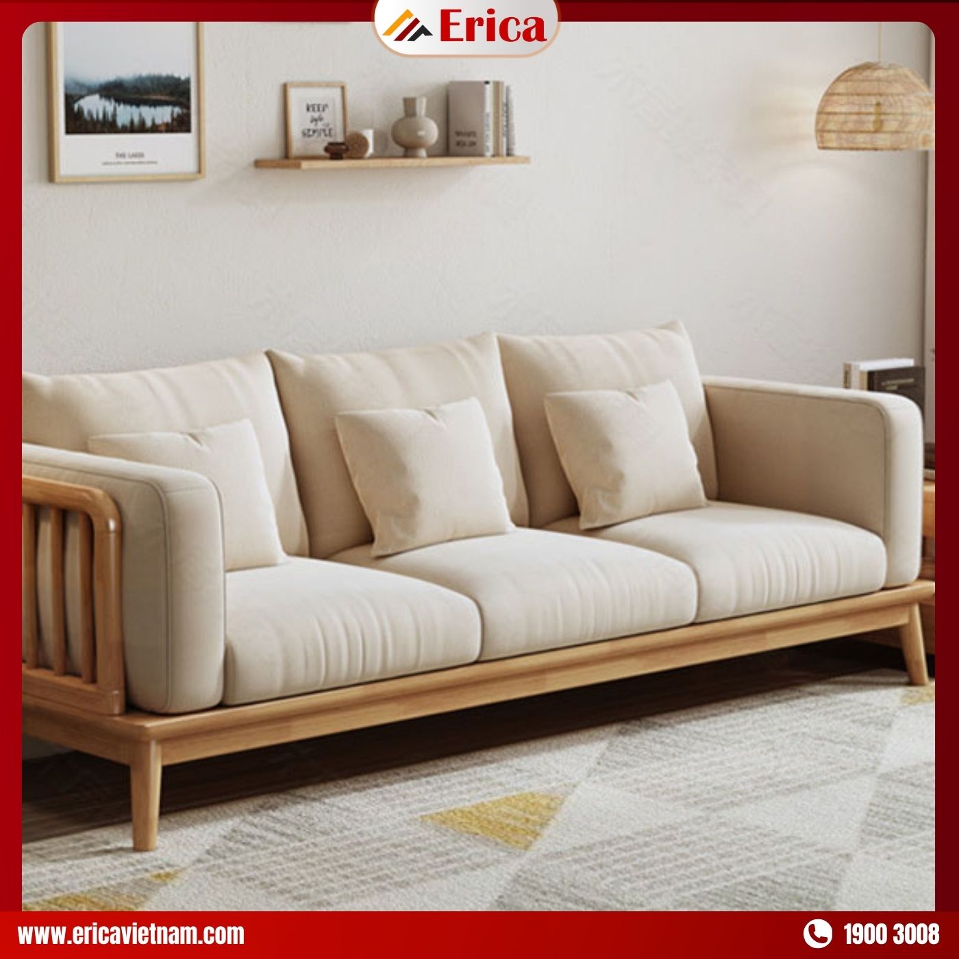 các kiểu sofa vải bố phổ biến