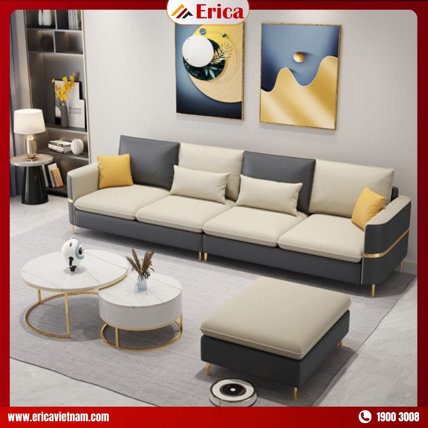 Chọn màu sắc sofa hài hoà hợp phong thuỷ