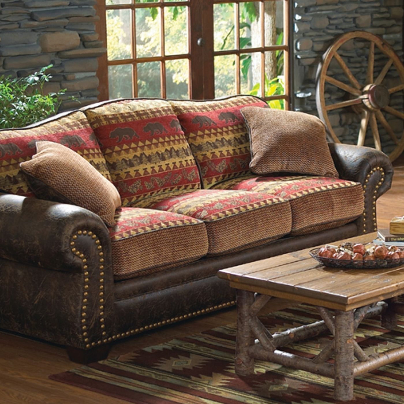 Điểm nổi bật của rustic sofa