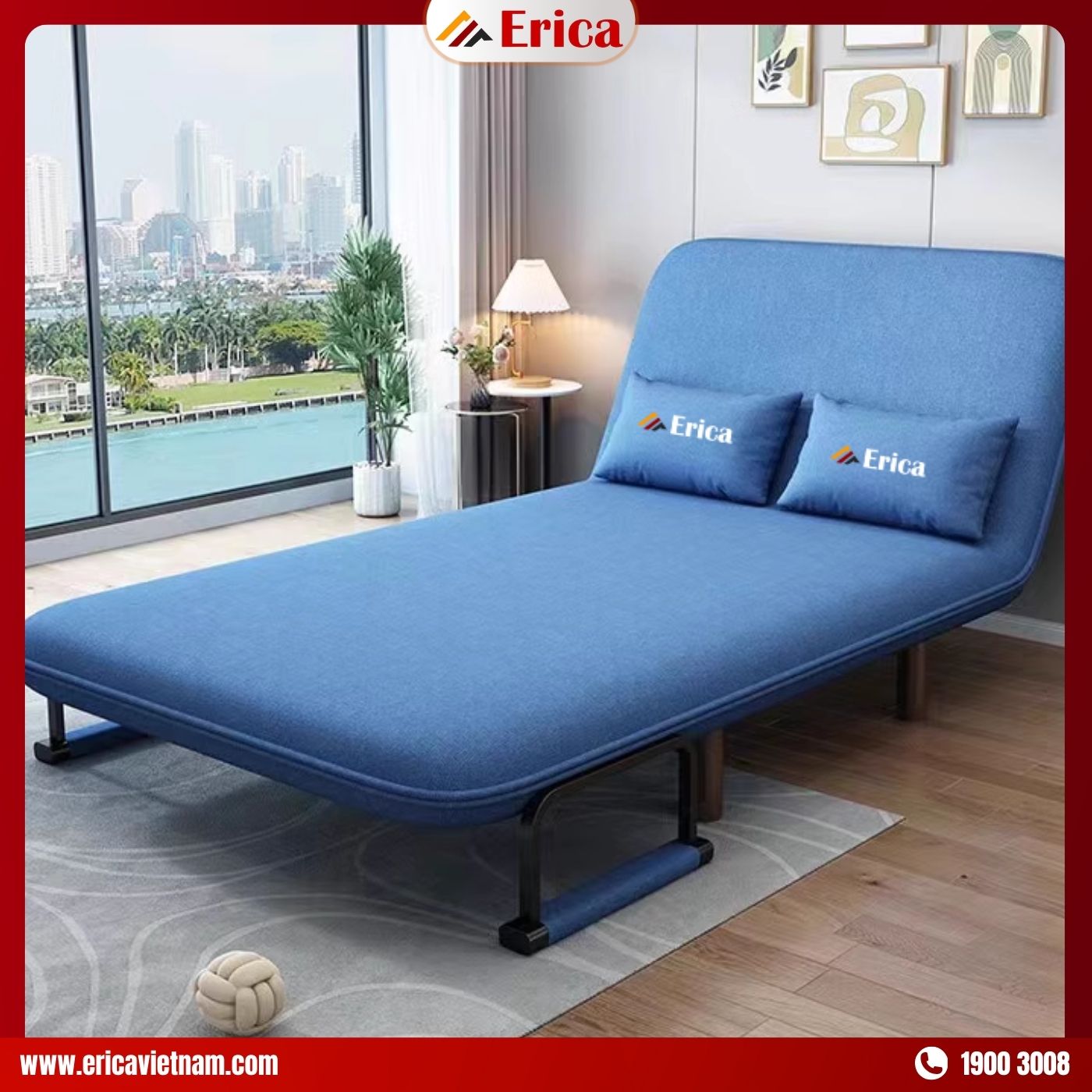 ERICA – M6 có thiết kế nhỏ gọn, thuận tiện mang theo bất cứ đâu