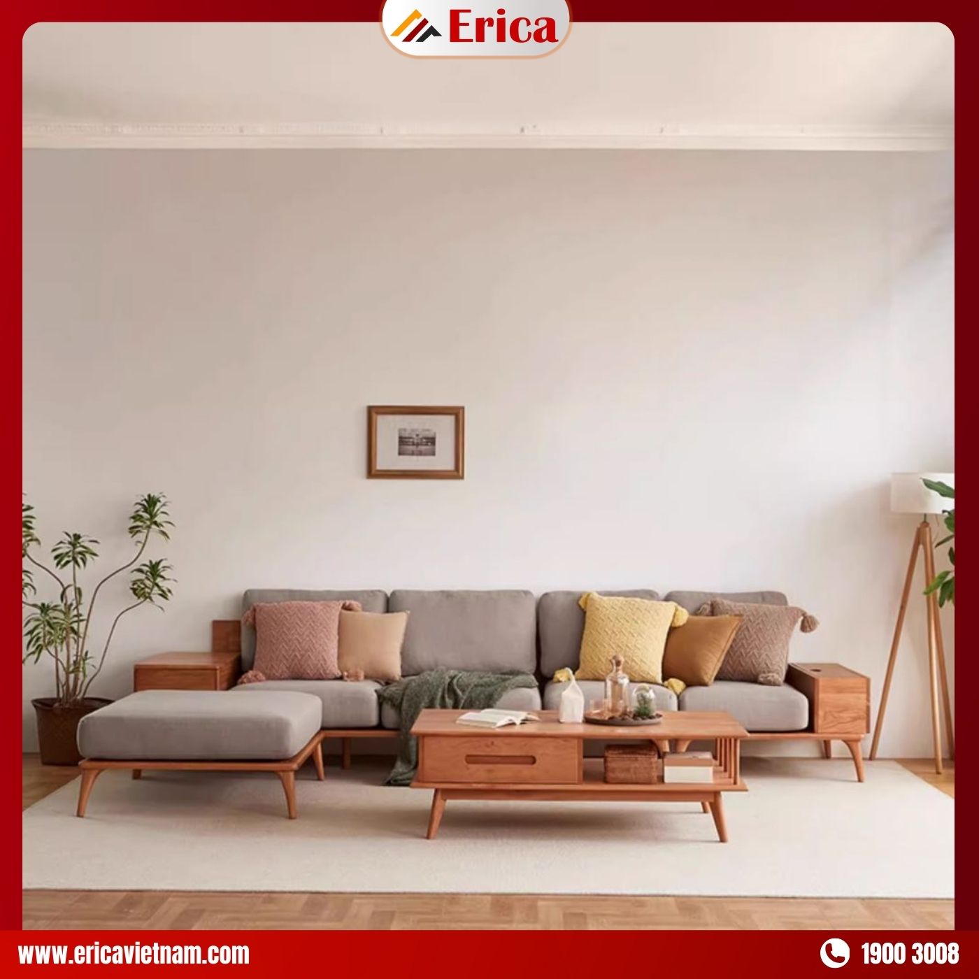 ERICA - NS435 mang sự ấm áp với màu sắc tông ấm