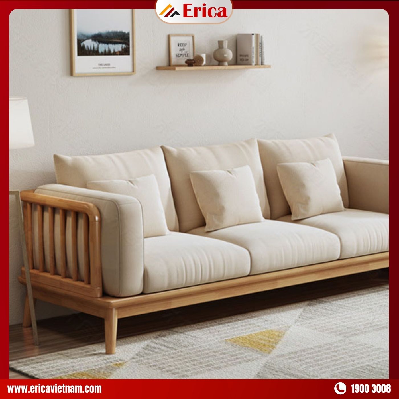 mẫu sofa vintage ERICA EB161