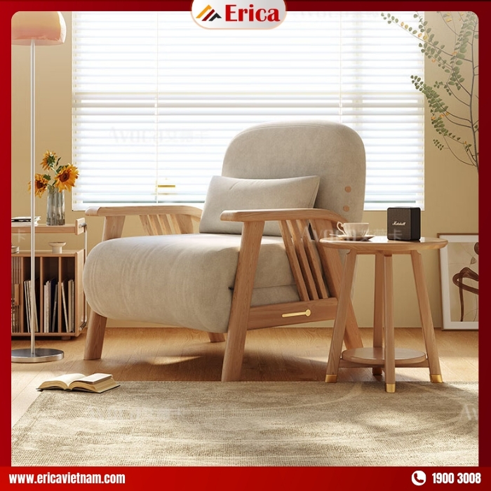 Sofa màu trắng xám Erica SD930