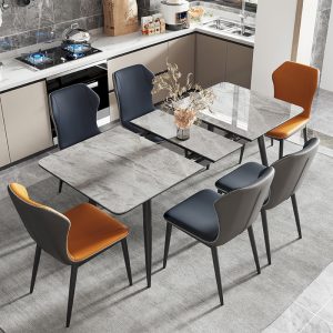 BÀN ĂN THÔNG MINH MỞ RỘNG MẶT ĐÁ ERICA – DP20