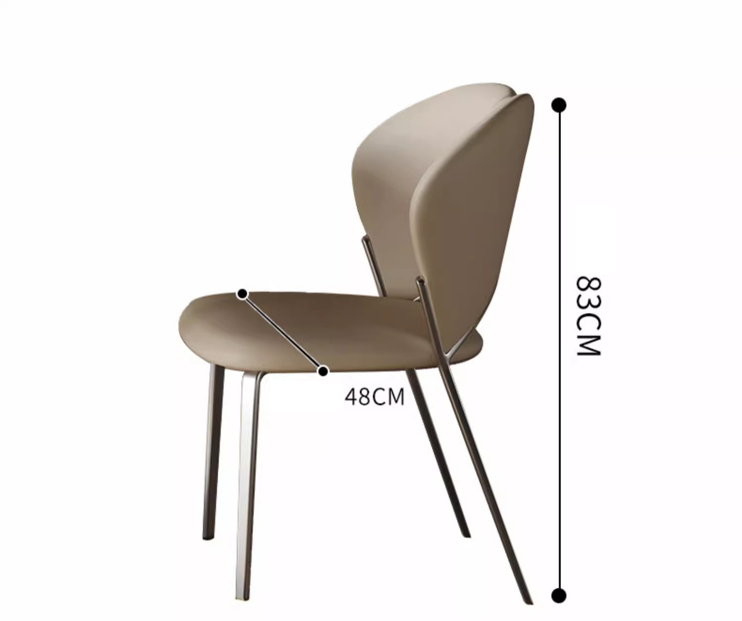 Kích Thước ghế ăn DP26