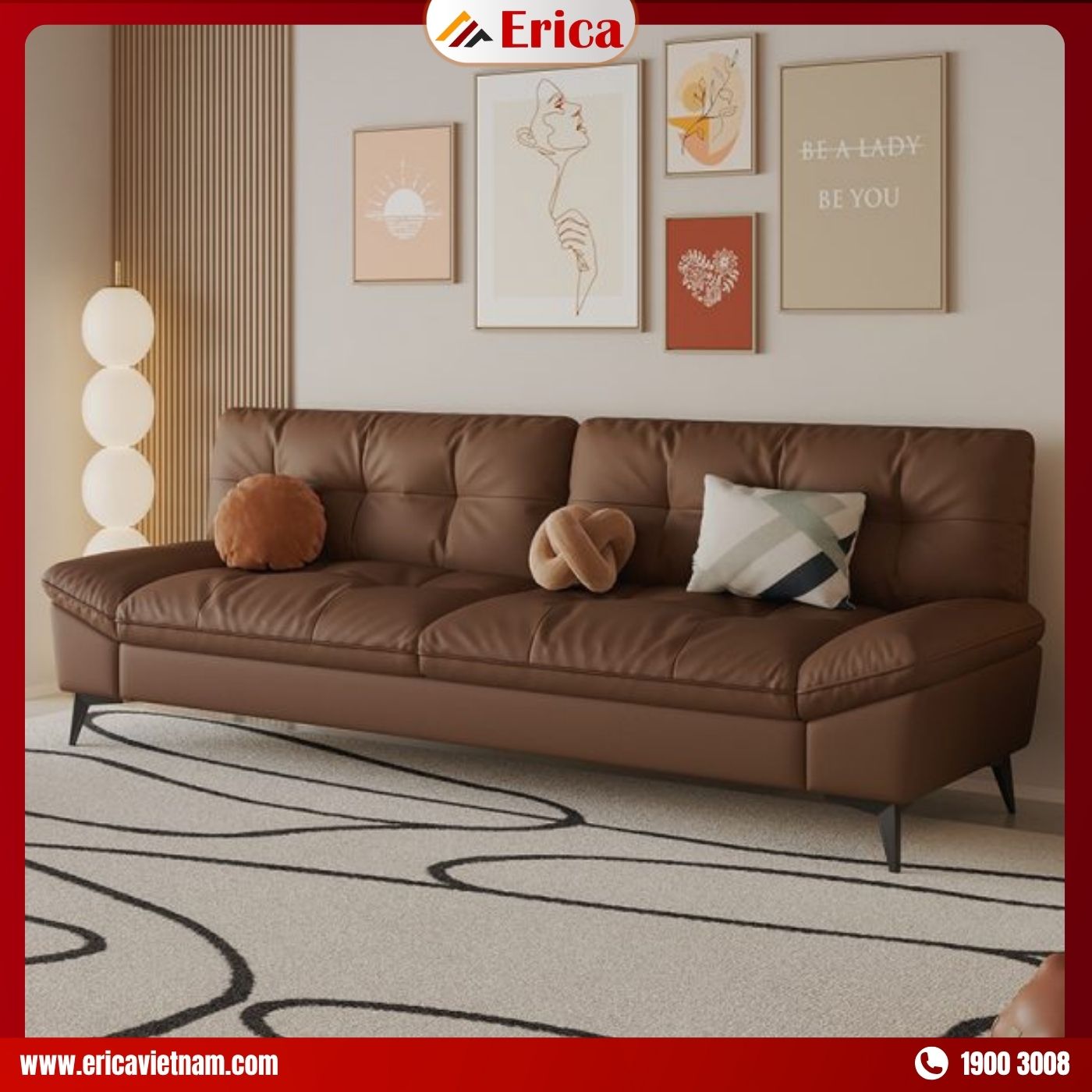 Sofa nệm phòng khách tối giản Sofa nệm phòng khách tối giản