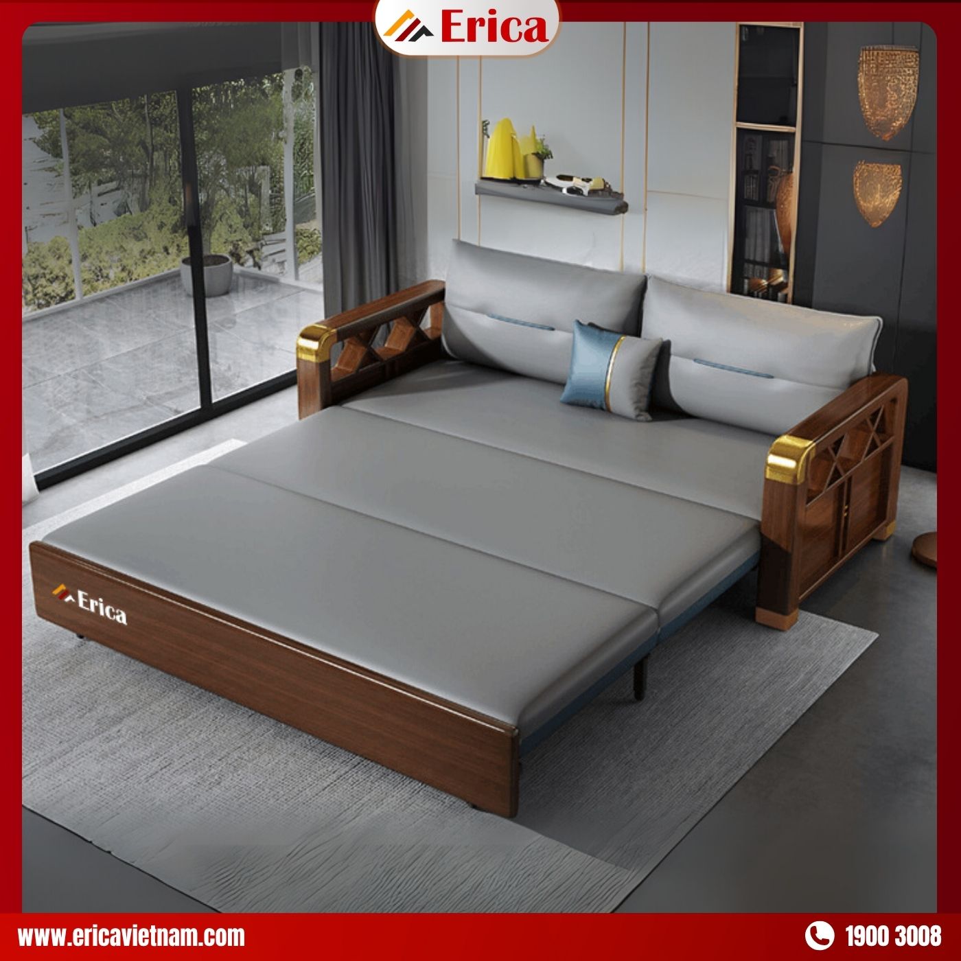 Sofa giường gỗ giá dưới 30 triệu Sofa giường gỗ giá dưới 30 triệu