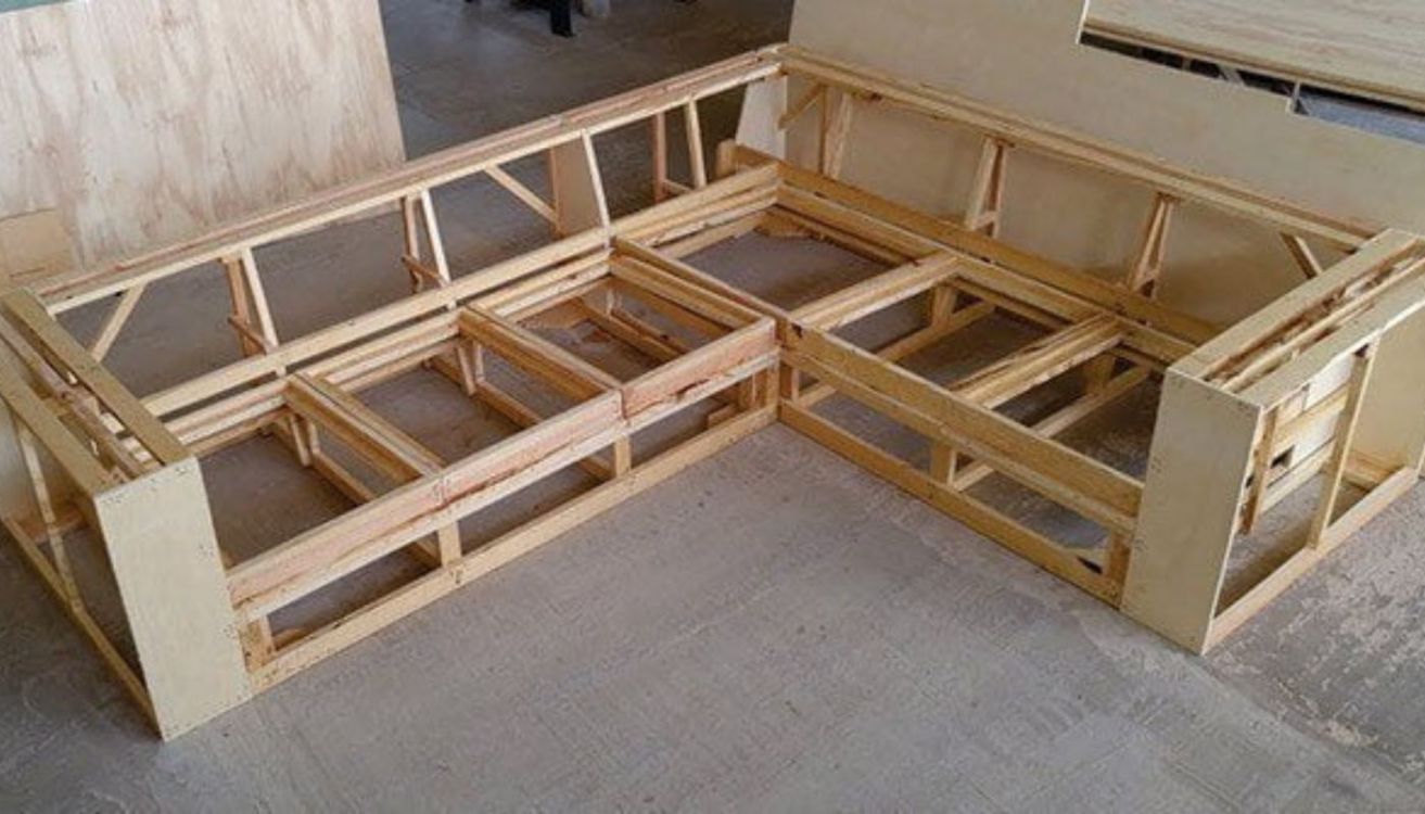 Khung sofa làm từ gỗ