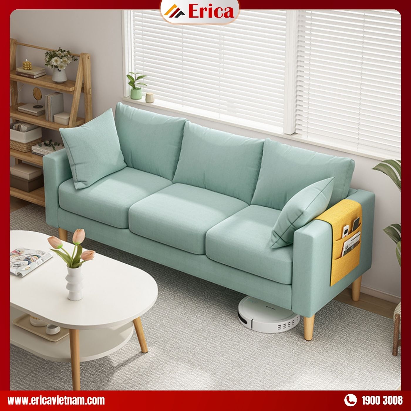 Sofa băng kiểu vintage ERICA SB138