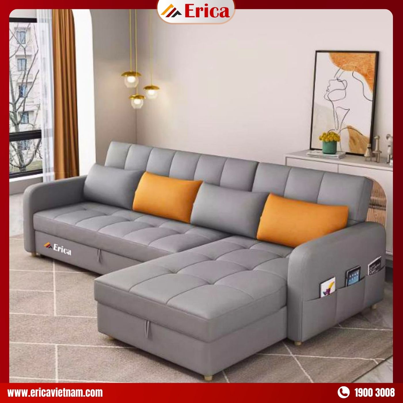 LX1 là ghế sofa 1m4 dáng góc L rộng rãi, tiện nghi LX1 là ghế sofa 1m4 dáng góc L rộng rãi, tiện nghi