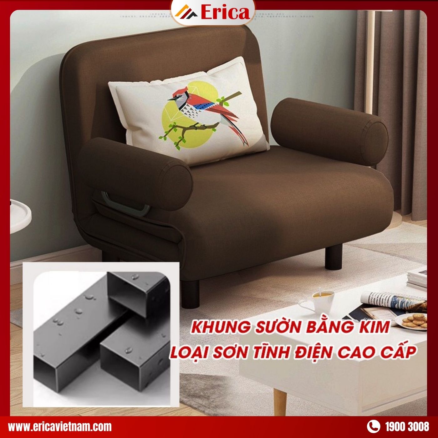 Lưu ý chọn những mẫu ghế sofa đẹp có khung chắc chắn, chịu lực tốt