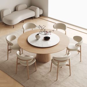 Bàn ăn tròn phong cách Pháp ODBA11