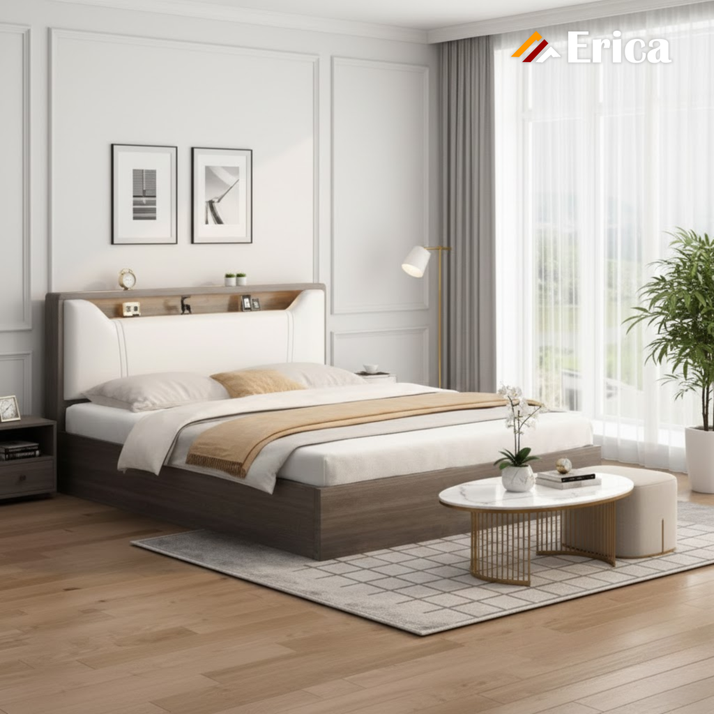 giường ngủ gỗ