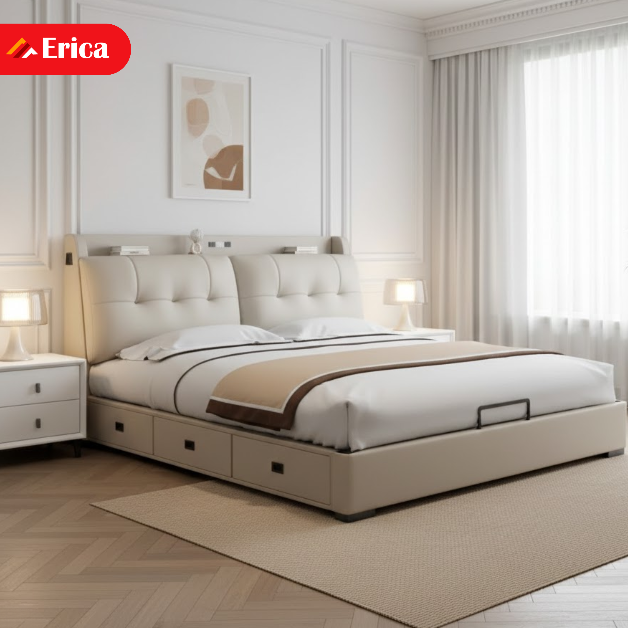 Giường thông minh ngăn kéo