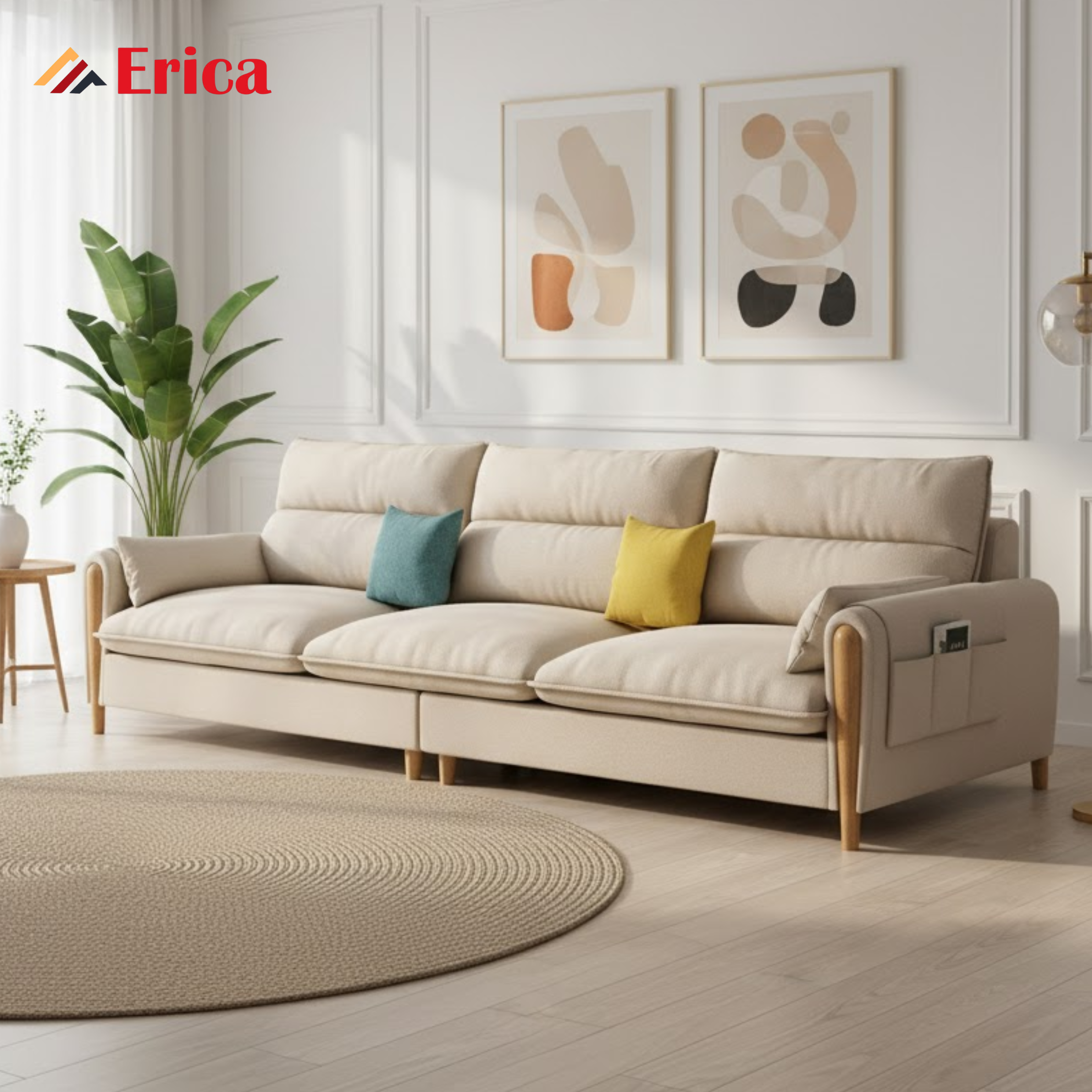 sofa phòng khách hiện đại