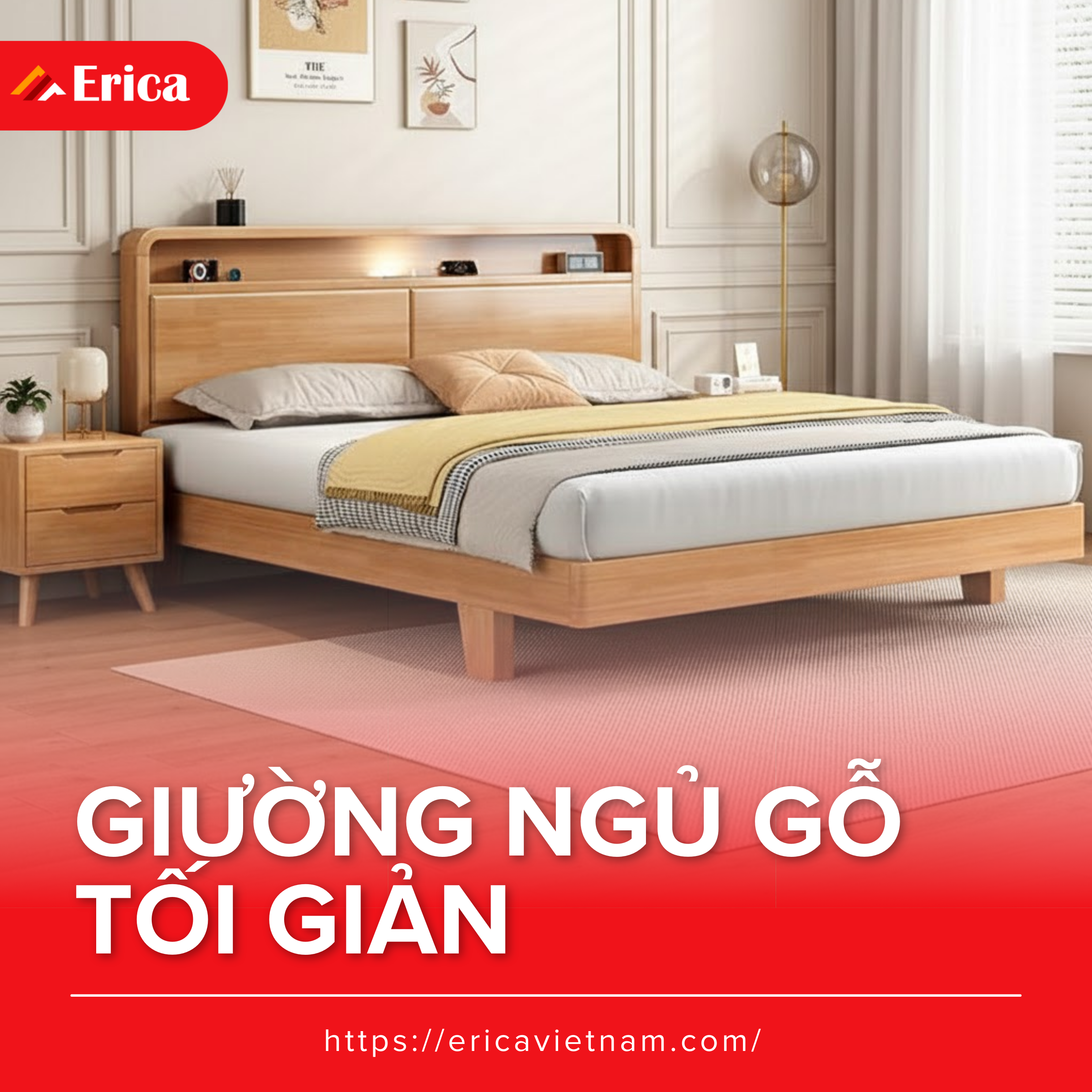 Giường ngủ gỗ 