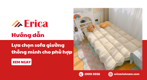 Lựa chọn sofa giường thông minh cho phù hợp