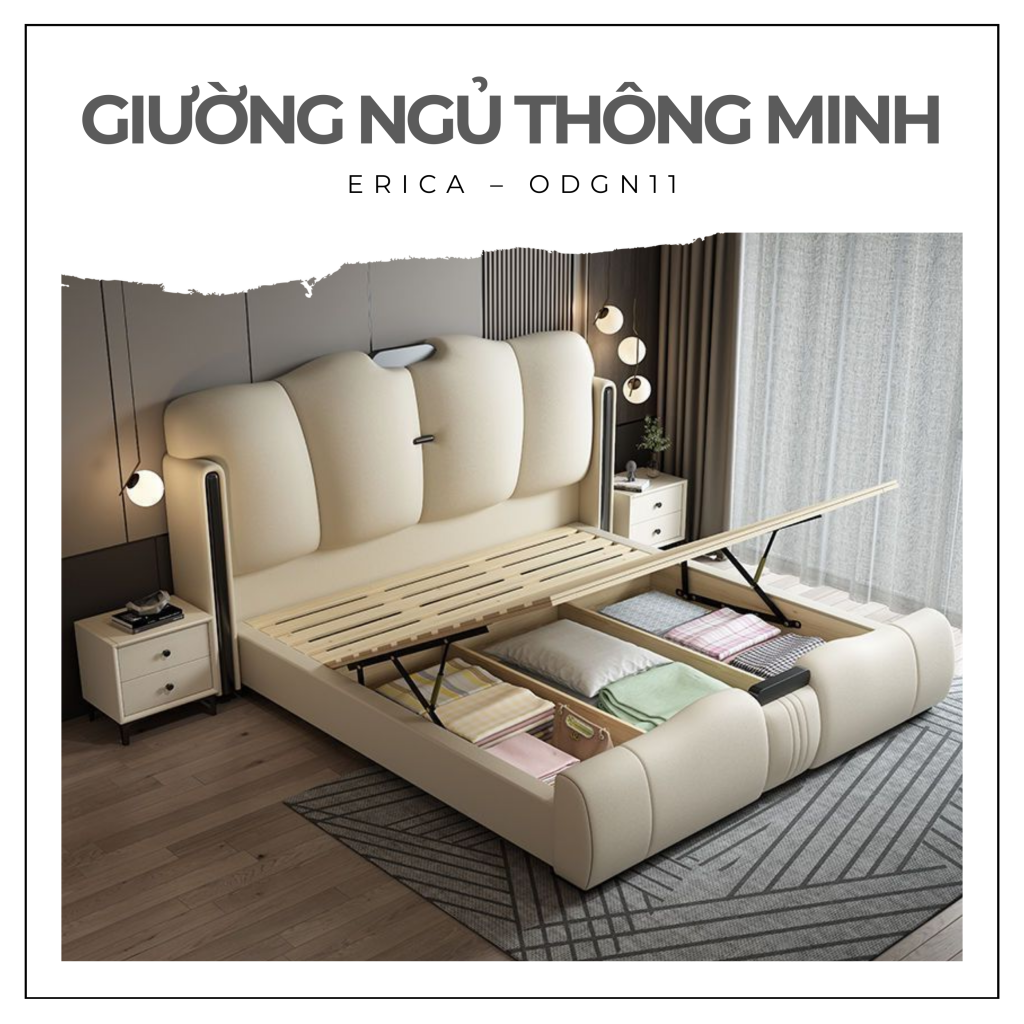 Giường ngủ phong cách hiện đại