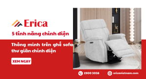 5 tính năng chỉnh điện thông minh trên ghế sofa thư giãn chỉnh điện