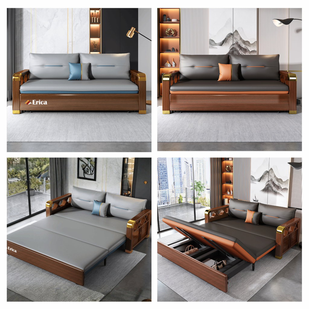 Giường gấp gỗ cao cấp hiện đại