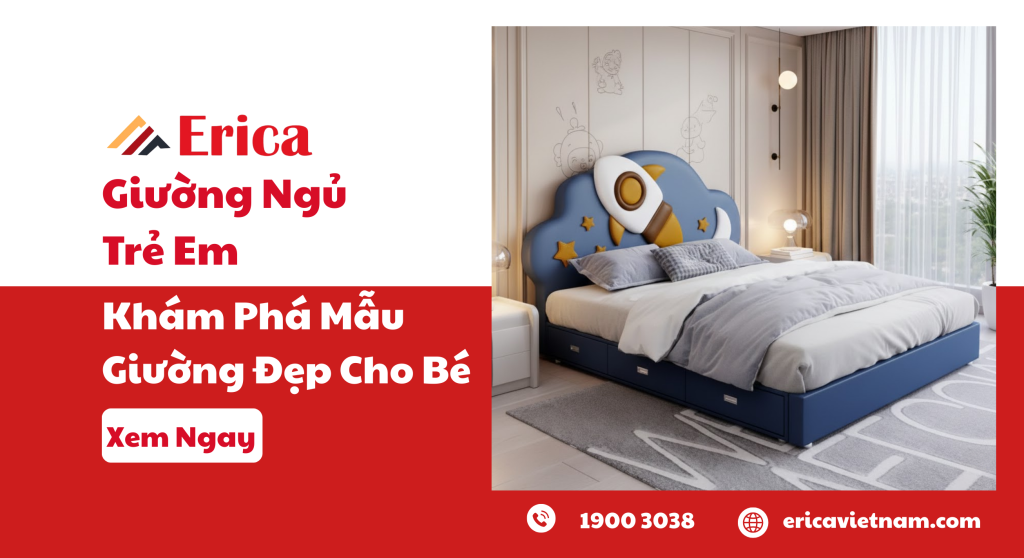 Giường ngủ trẻ em thông minh đa năng