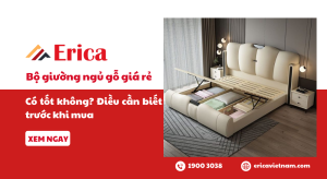 Bộ giường ngủ gỗ giá rẻ có tốt không? Điều cần biết trước khi mua