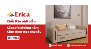 Chất liệu phổ biến của sofa giường nằm cách chọn theo nhu cầu