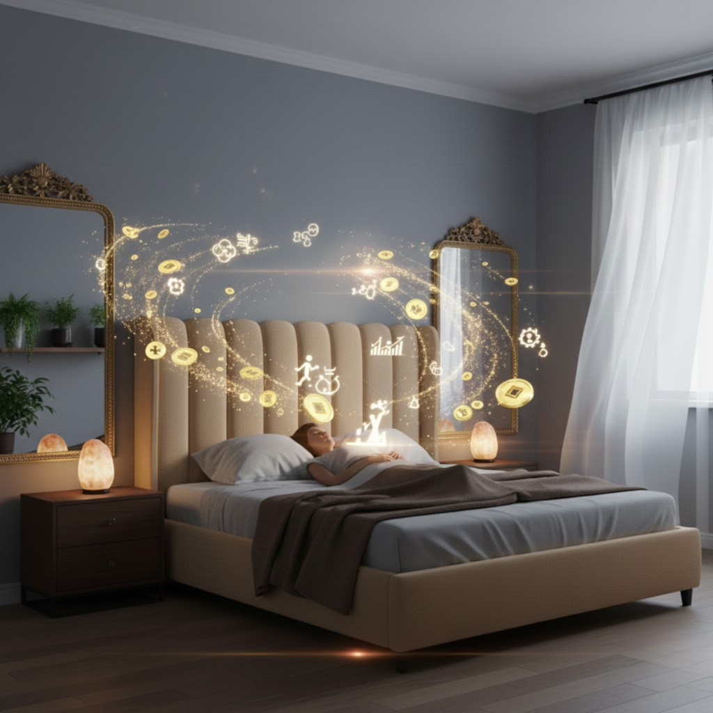 Hướng đặt giường ngủ phong thủy thu hút tài lộc